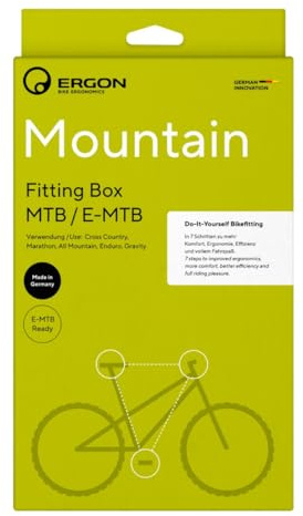 Ergon Fitting Box MTB/E-MTB Einstellhilfe Fahrrad Kontaktpunkte weiß