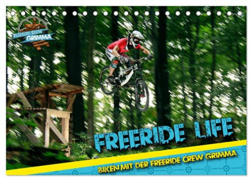 Freeride Life (Tischkalender 2026 DIN A5 quer), CALVENDO Monatskalender: Biken mit der Freeride Crew Grimma (CALVENDO Sport)