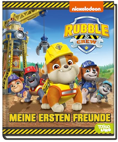 Rubble & Crew: Meine ersten Freunde: Kindergartenfreundebuch mit wattiertem Cover