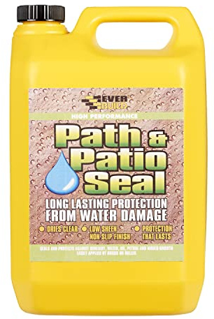 Everbuild 405 High-Performance Path and Patio Seal – Solvent-free – Clear – 5 Litre