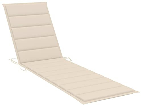 Tidyard Sonnenliegen-Auflage Sonnenliegen-Kissen Outdoor Auflage Polster Polsterauflage für Deckchair, Liegenauflage, Gartenliege Auflage,Stoff