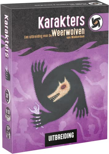 Die Werwölfe von Wakkerdam - Charaktere - Kartenspiel - Enthält 16 Neue Charaktere und 2 Bonuskarten! - 10+ - 1-28 Spieler - DE
