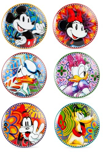 EGAN Set 6 Dessertteller Disney Forever & Ever D.19