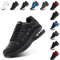 NEOKER Zapatillas Running Hombre Mujer Zapatillas Deportivas Sneakers Zapatos Deportivos Zapatillas de Correr Zapatillas de Deporte Negras EU 43