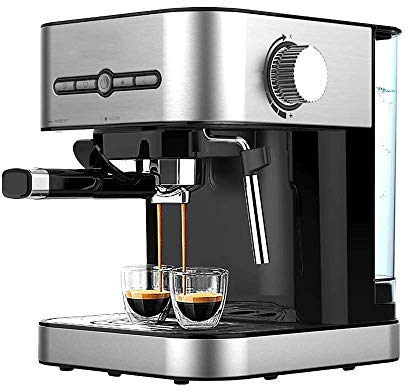 NOALED Machine à café-Expresso et Machine à café, Machine à Expresso à Barre combinée et cafetière à Portion individuelle avec Tasse à café Cadeau préféré