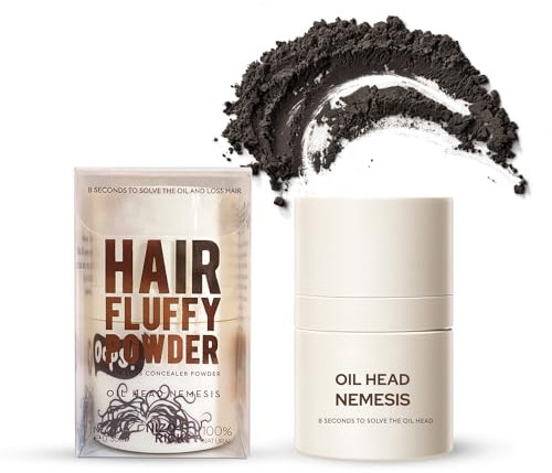 Polvere per i capelli: attaccatura, ritocco e struttura, 10 g (0,35 oz) (Marrone scuro)