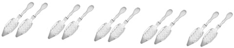 OKUMEYR Lot de 5 accessoires d'absinthe portables - Cuillères décoratives - Pour cocktails - 2 pièces x 5