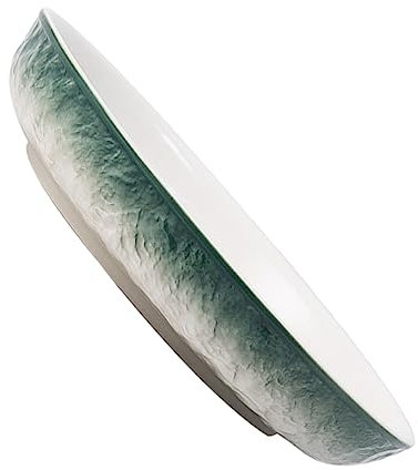 ULTECHNOVO Piatto Ceramica per Snack e Torta Portata per Dessert Contenitore per Pane Stoviglie per Ristoranti Materiale di Cottura ad Alta Temperatura
