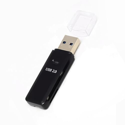 Lector de tarjetas de memoria USB 3.0 de 5 Gbps, compatible con adaptador de lector de tarjetas de memoria de forma compacta y fácil de usar