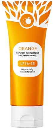 Orange Exfoliating Gel Lf16-35, 2025 Gel Esfoliante Idratante Viso Agli Enzimi D'arancia/Gels Esfoliante Purificante - Pulizia Profonda e Idratazione per Viso e Corpo(1pack)