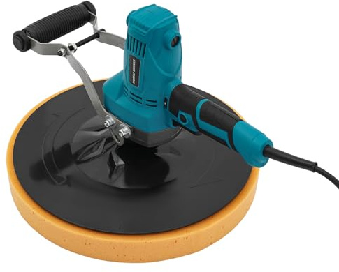 Electric Trowel Concrete Cement Mortar 110V 850W High-efficiency Cement Wall Surface Smoothing Machine 4 Speed Regulation Wall Smoothing Polish Kit Handheld Wall Plaster Surface Smoothing Polishing