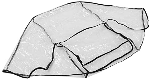 SIXRUN Funda Impermeable para Cochecito de bebé, Resistente Al Viento y Duradera para Protección de Cochecito de bebé, Funda Impermeable Transparente para, Adecuada para la Mayoría de los