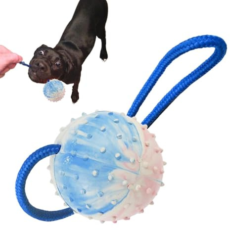 Per Cani Con Sfera E Corda Lanciabile, Tiro Alla Fune, Cigolante,