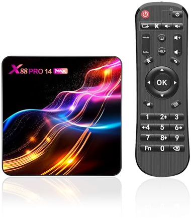 Boitier Android TV Box 14.0, 4GB RAM 128GB ROM RK3528 Quad-Core 64bit