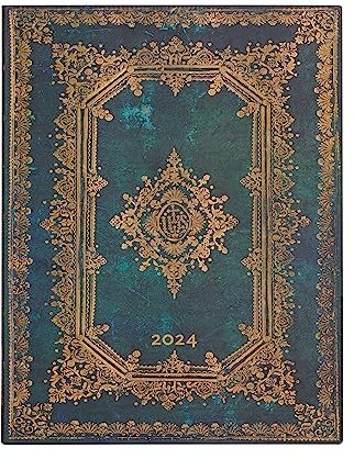Paperblanks Agendas de 12 Meses Flexis de Tapa Blanda 2024 Astra | Vertical | Ultra (180 × 230 mm)