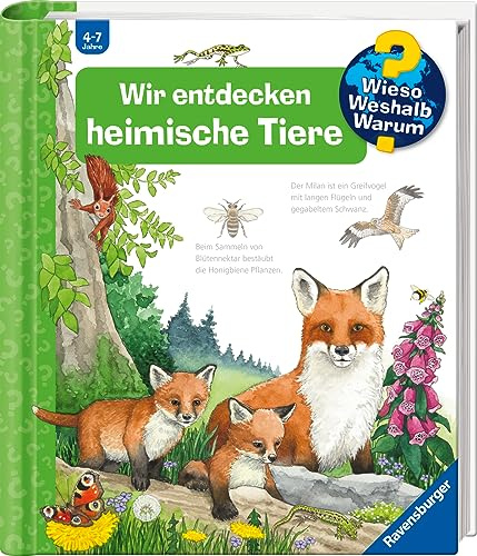 Wieso? Weshalb? Warum?, Band 71 - Wir entdecken heimische Tiere (Sachbuch ab 4 Jahre - mit Klappen) (Kernreihe, 71)