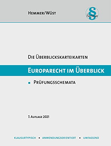 33600 - ÜK Europarecht: Prüfungsschemata (Karteikarten - Öffentliches Recht)