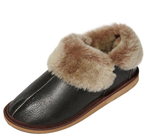 Lammfell Hausschuhe Jungle Premium Fellschuhe aus 100% Merino Schaffell