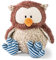 NICI 48078 Kuscheltier Eule Oscar 35cm mit drehbarem Kopf, BRAUN, 35 cm