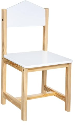 Silla para niños, Blanca