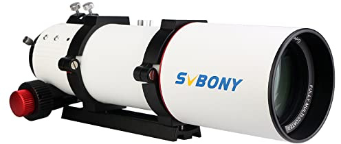 Svbony SV550 APO Telescopio Rifrattore, 80F6 Apocromatico Tripletto ED OTA, Messa a Fuoco a Doppia Velocità FMC, perFVotografia Cielo Profondo Astronomia Visiva