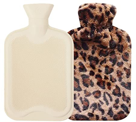 Wärmflasche, Kuschelweichem Fell Bezug 2l, Wärmflaschen, Warmflasche | Wärmeflaschen, Kalttherapie, Hand-Fußwärmer, Menstruationsbeschwerden (# - 10)