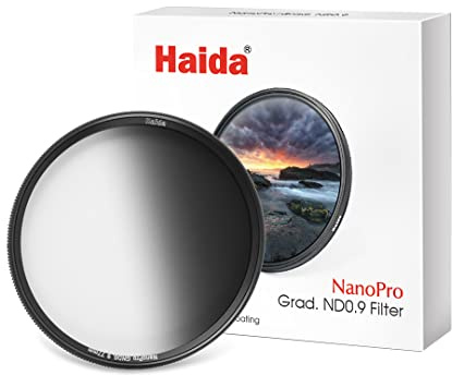 Haida 72mm Soft Graduated Neutral Density 0.9 Filter Grad. ND8 Filter