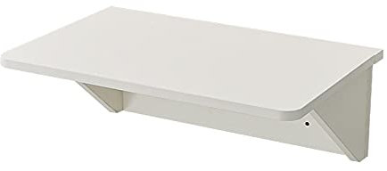 GXJBGYUSFT An der Wand montierter schwebender, klappbarer Wandschreibtisch, Esstisch mit Klappblatt, Kleiner Holzschreibtisch für die Küche im Büro, Zuhause, Grau, 60 x 30 cm, modisch
