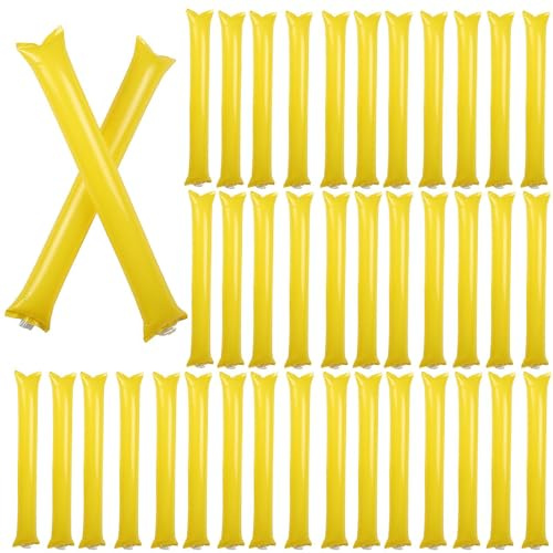 ETUCYNG Cheering Thunder Sticks, Cheer Up Toys Cheerleading-Sticks Set mit 40 Stück, tragbarer Party-Cheering-Stick, Cheer Clapper, Geräuschmacher, Partygeschenke für Partys, Feiern