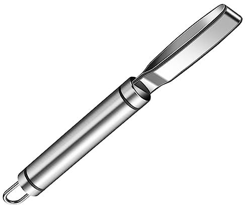 Alipis obstschneider mangoschäler Werkzeug zum Entkernen von Früchten Multifunktionale Mango-Entkerner Obstentkerner für die Küche Mango-Entkerner aus Metall Rostfreier Stahl Silver