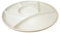 WH WORKING HOUSE PLATO SALSERA SALSA ENTREMESERO CERAMICA FONDUE 6 DIVISIONES BLANCO