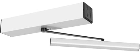 jiumxliu Ouvre-porte électrique, ouverture de porte automatique, ouvre-porte réglable, ouvre-porte électrique, tampon fermé pour usage commercial, dépôt et privé, porte de 100 kg