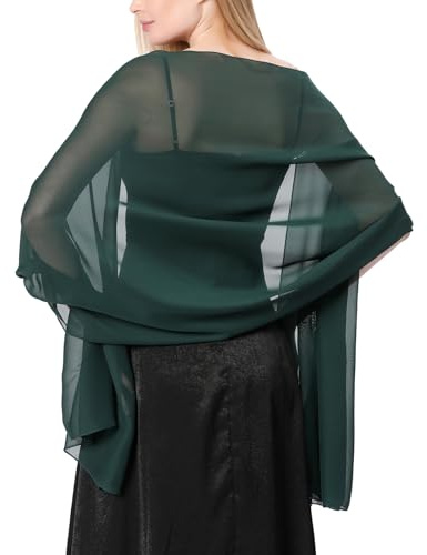 flintronic Sciarpe in Chiffon da Donna, Sciarpe per la Testa da Donna, Foulard per Ragazze Avvolgente, Velato Morbido (155 cm × 50 cm)