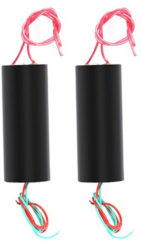 Bewinner Generatore Ad Alta Tensione da 2 Pezzi 3V-6V 700KV Modulo Generatore di Impulsi Ad, Trasformatore Alta Tensione per Esperimenti Scientifici, Strumento Elettronico, Accendisigari,