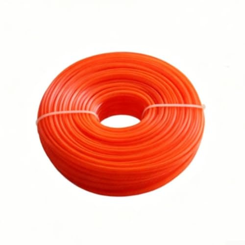 Filo di nylon rotondo da 3 mm, 58 m, resistente, per tagliaerba