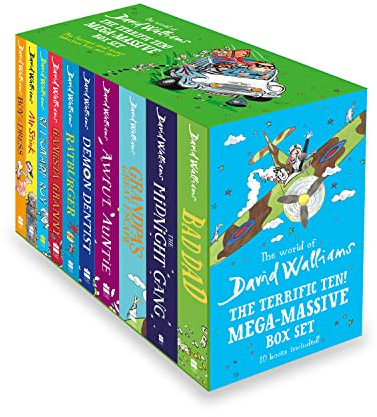 The Terrific Ten: Mega-Massive Box Set: A book by David Walliams