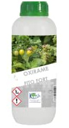 OXIRAME Concime a base di rame utile a stimolare il metabolismo della pianta con un secondario effetto barriera utile a ridurre i danni causati da patogeni. Flacone Kg 1