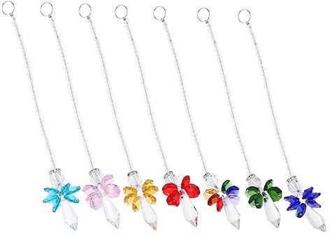 Sosoport 7St Anhänger bürodeko büro Dekoration weihnachtliche kleinigkeiten geldgeschenke+zur+Hochzeit balkondekoration empfindlich Zubehör Haushaltsprodukte Dekorationen schmücken Glas