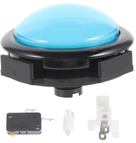 FRCOLOR Pulsante Di Ricambio Per Console Di Gioco Gadget Divertente Per La Casa Giocattolo A Pulsante Ufficio Scuola Feste Compleanni