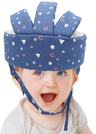 Krabbelhelme für Babys, Babyhelme zum Spazierengehen | Antikollisionskappe | für Babys,Krabbel- und Laufhelme für Babys, Kopfschutz für Kleinkinder, Babyhelme zum Krabbeln und Spazierengehen