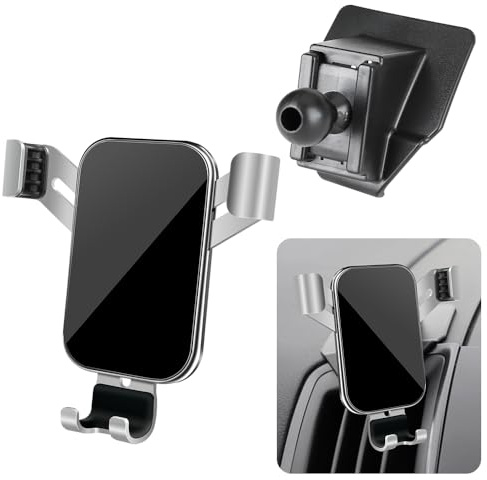 LUNQIN Car Phone Holder for Ford Edge 2015 2016 2017 2018 2019 2020 2021 2022 2023 2024 SUV Auto Interior Accessories Best Cell Phones Mount Cellphone Mobile Cradle Charging Navigation GPS Bracket