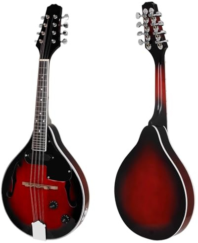 Mandolin Instrument Kit Tibetan Guitar Electric Box Mandolin Eight-string Electric Mandolin National Musical Instrument Mandolin