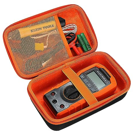 PCGDFly Hard Carrying Case for Klein Tools ET600/ MM720/ MM420/ MM325/ MM700/ MM450 Digital Multimeter(Case Only)