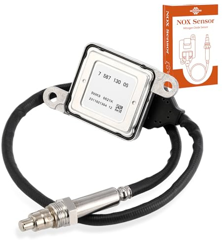 Nox Sensor Lambdasonde Kompatibel mit BMW 1er E81 E82 E87 E88 3er E90 E91 E92 E93 5WK96621K, 11787587130, 758713005