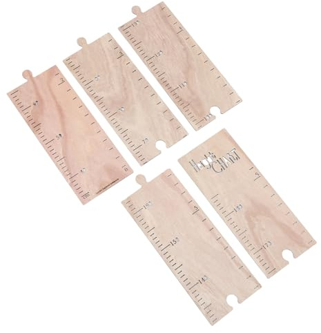 Mikinona Wachstumstabelle Diy-gelenk-höhenmesstabelle zum Aufkleben Wand für Kinderzimmer Wandklebe-höhenmesstabelle zum Verfolgen Des Wachstums Ihres Kindes