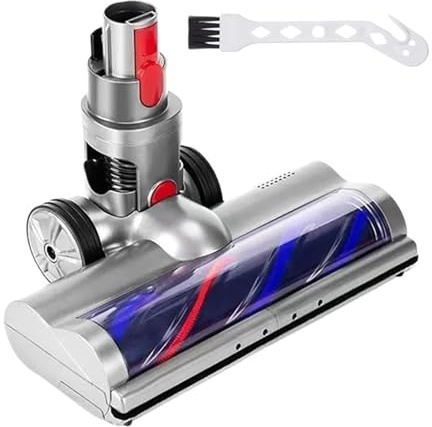 Vacuum, Compatible con aspiradoras de Escoba inalámbricas Dyson V15, V11, V10, V8 y V7 for Suelos de Madera, con Faros LED y Cabezal de Cepillo de Rodillo Suave.,for Hardwood Floor & Carpet and Rug