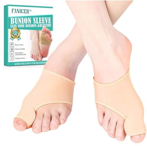 Tutore Alluce Valgo Correttore,Silicone Integrato divaricatore alluces,Calzini per Alluce Valgo,Correzione e Protezione per Uomini e Donne,Cuscinetto per Avampiede e Alluces Valgos,Colore della pelle