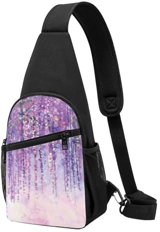 GSGCSBYMLG Floral Ivy Blossoms Tree printed Chest pack crossbody chest bag Chest package