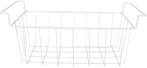 Panier de Rangement Métallique pour Congélateur Coffre, Séparateur | Structure à Plusieurs Niveaux, Acier Blanc, Nettoyage Facile, pour Légumes et Viandes, Usage Maison ou Restauration
