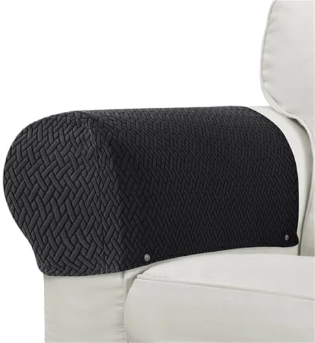 Papillon 2 pz/set Jacquard Divano Poltrona Coperture Stretch Spandex Bracciolo Fodera for Sedia Elastico Casa Braccio Della Copertura Protezione